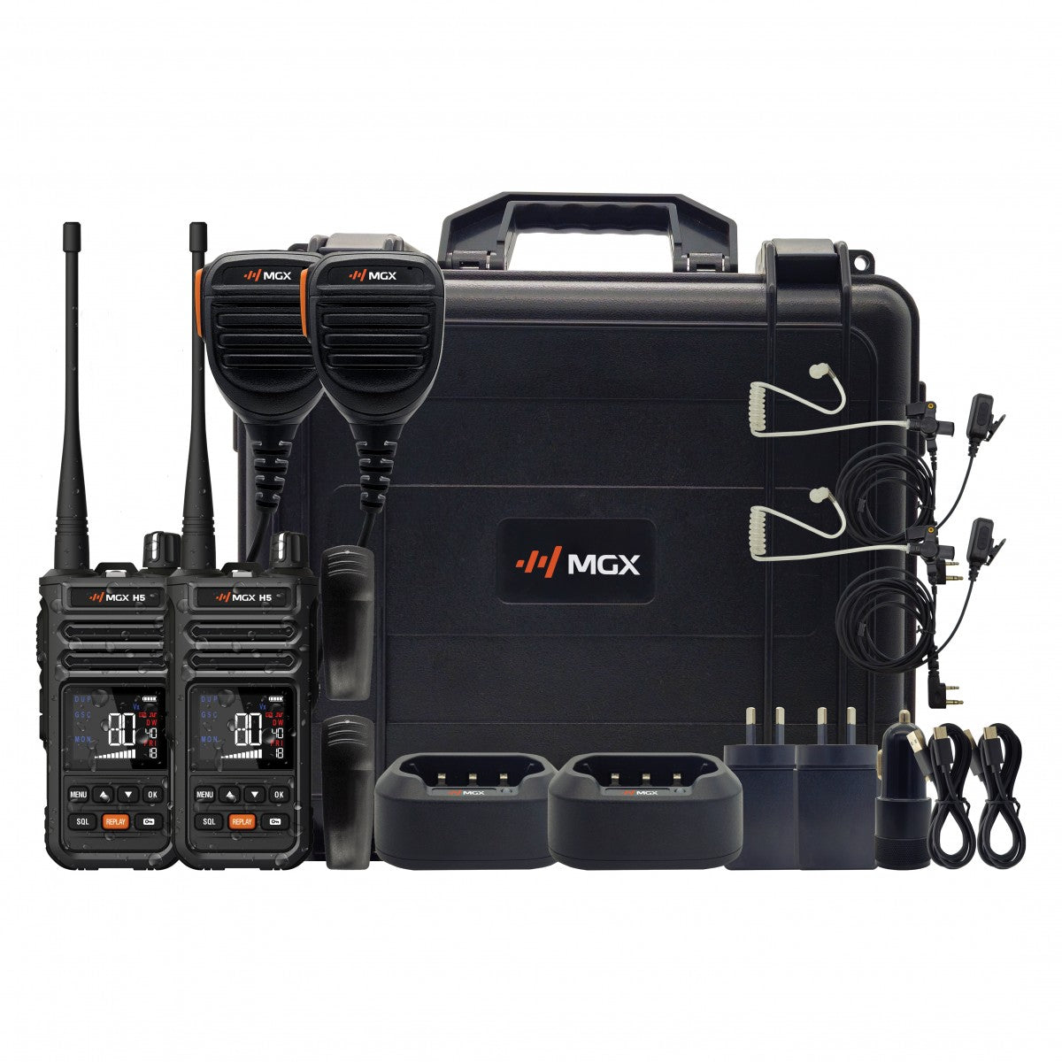 MGX H5-2TP UHF CB Tradie Pack