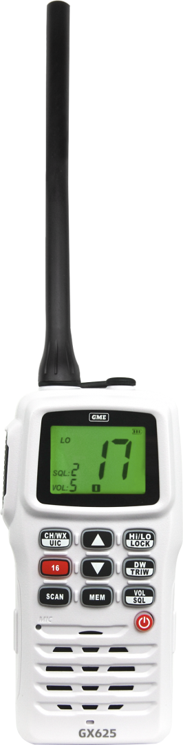 GX625 VHF Marine Handheld Radio
