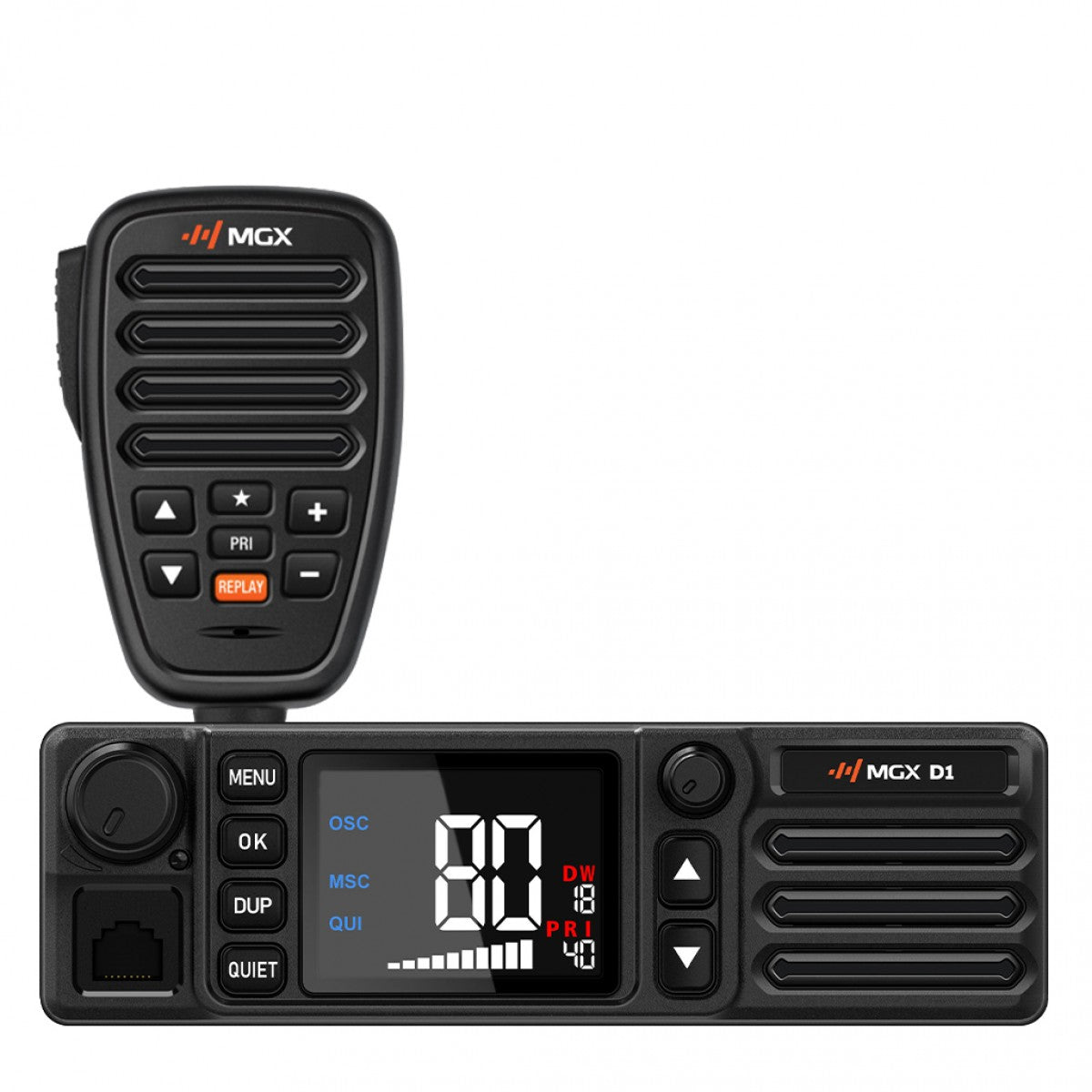 MGX D1 Compact UHF CB Radio 12/24v