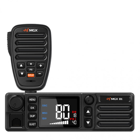 MGX D1 Compact UHF CB Radio 12/24v