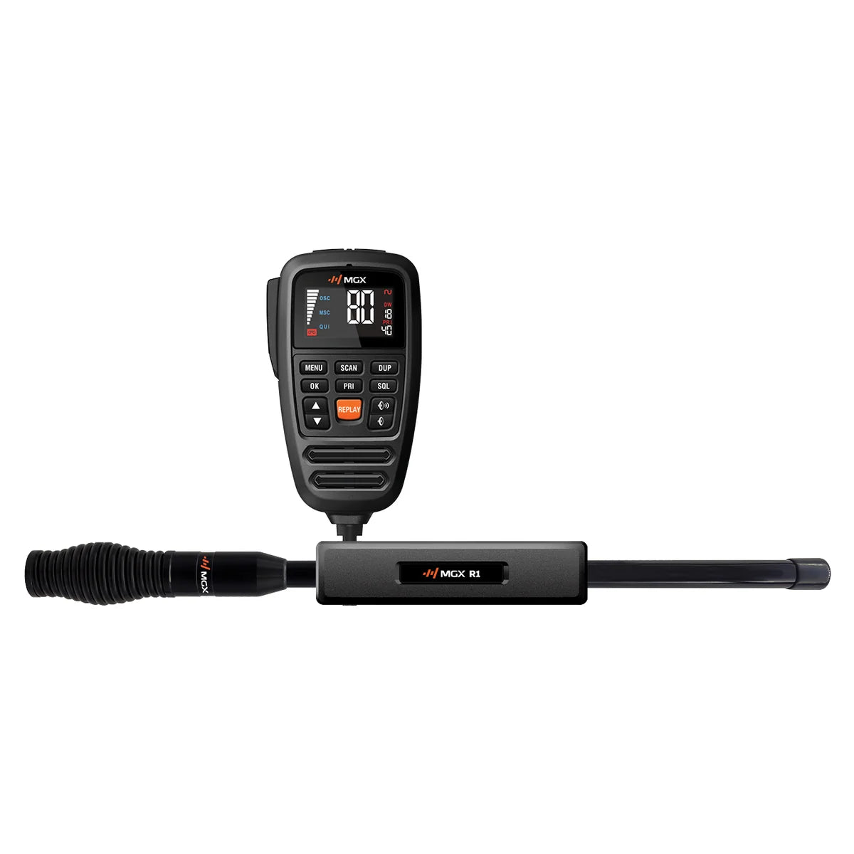 MGX R1 Expedition Pack 12/24v UHF Radio