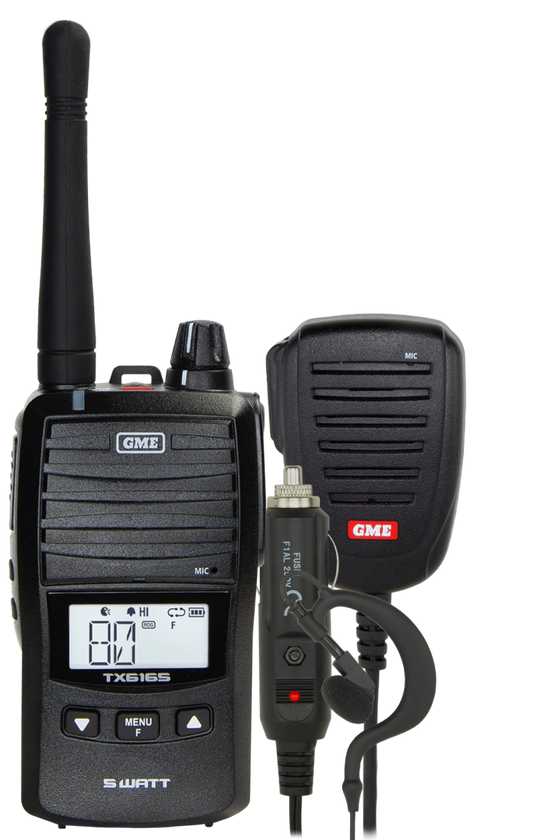 TX6165 5w/1w UHF CB Including Accessories