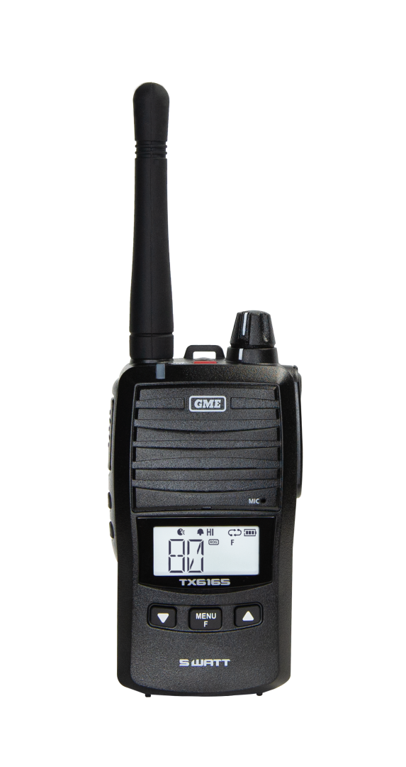 TX6165X 5/1w UHF CB Handheld