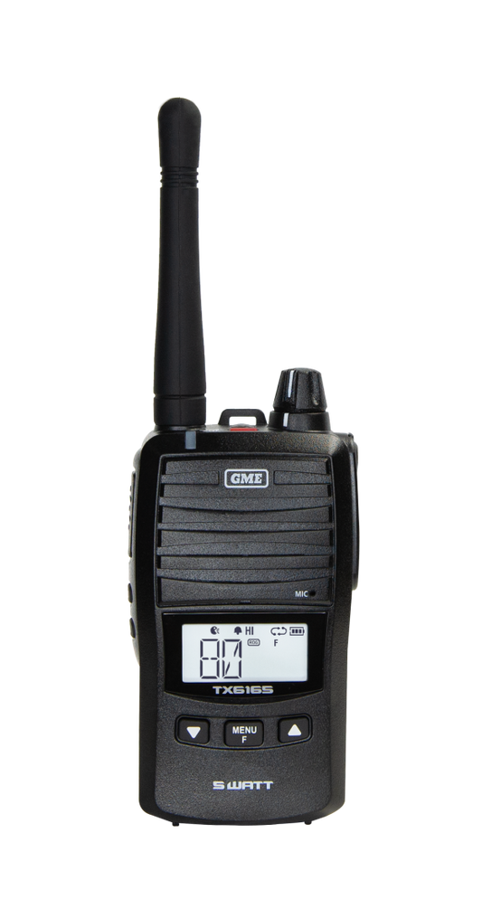 TX6165X 5/1w UHF CB Handheld
