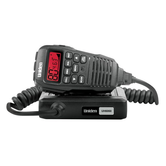 UH6060 Mini Compact UHF CB Mobile With Remote Speaker Microphone