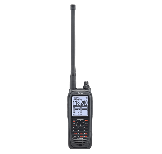 IC-A25NE Next Gen Airband Radio with GPS and Bluetooth