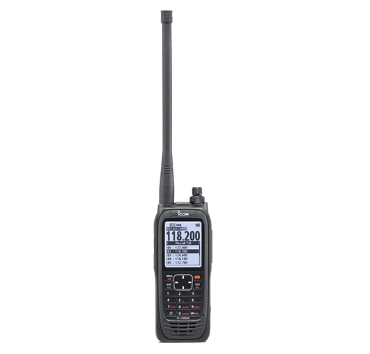 IC-A25NE Next Gen Airband Radio with GPS and Bluetooth