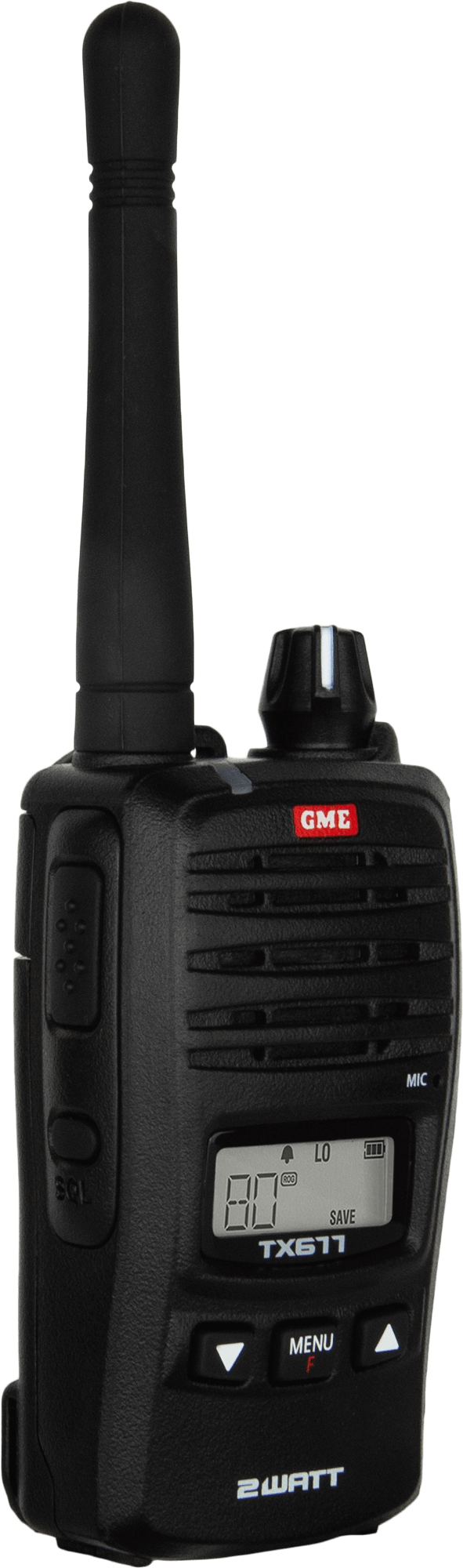 TX677 2w/1w UHF CB Handheld Radio